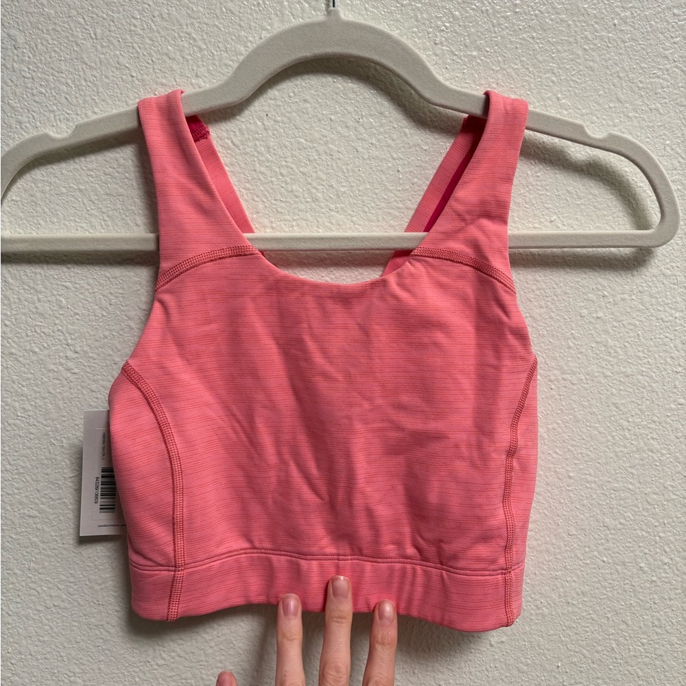 Outdoor Voices Coral Key Bra, Small